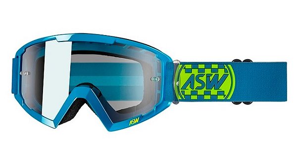 OCULOS ASW A2 CHECK AZUL AMARELO FLUO  EAN  7908377112728