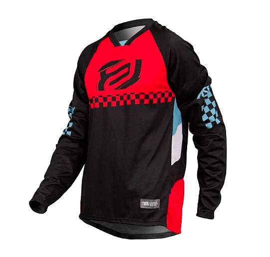 CAMISA ASW IMAGE PUZZLE 23 PRETO VERMELHO M  EAN  7908377139633
