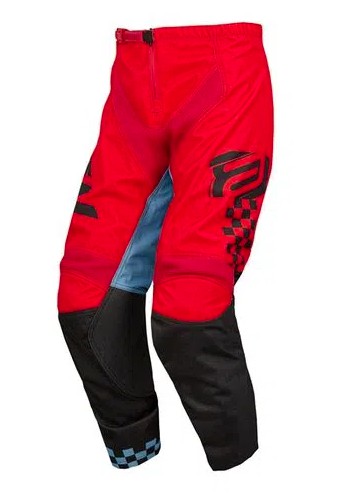 CALÇA ASW IMAGE PUZZLE 23 VERMELHO PRETO 48  EAN  7908377139831