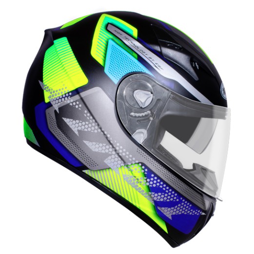 CAPACETE EBF X TROY FURIOUS PFO/AMA 60