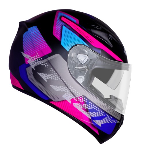 CAPACETE EBF X TROY FURIOUS PFO/ROS 58