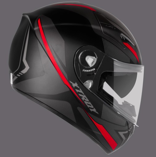 CAPACETE EBF X TROY DRONE PTF/VERMELHO 60