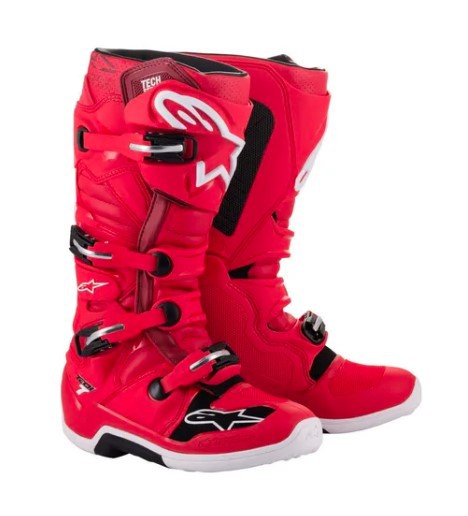 BOTA ALPINESTARS TECH 7 VERMELHO 12  EAN  8059175883651