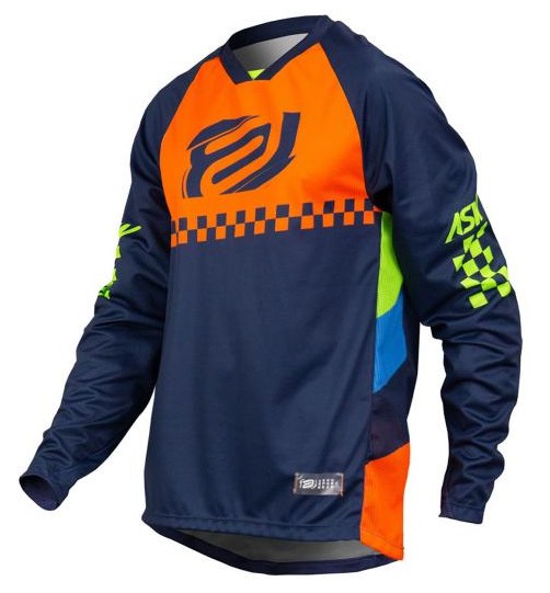CAMISA ASW IMAGE PUZZLE 23 AZUL LARANJA P  EAN  7908377139671