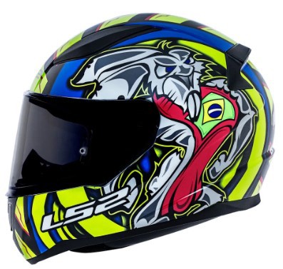 CAPACETE LS2 RAPID FF353 ALEX BARROS REPLICA BLUE 64/XXL
