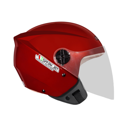 CAPACETE EBF SPARK JET SPECIAL EDITION VINHO 56