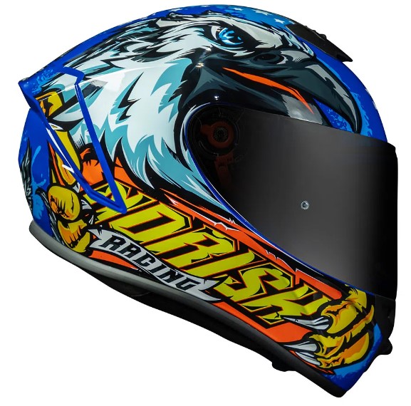 CAPACETE NORISK SUPRA AGUILA BLUE 58/M