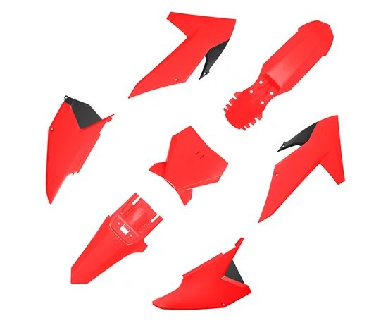 KIT PLASTICOS CRF 230 MY 23 VERMELHO