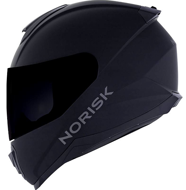 CAPACETE NORISK RAZOR SOLID MATTE BLACK 60/L