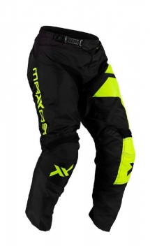 CALÇA MATTOS RACING INFANTIL ICON AM FLUOR PRETO P