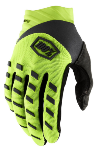 LUVA 100% AIRMATIC 22 AMARELO FLUOR G