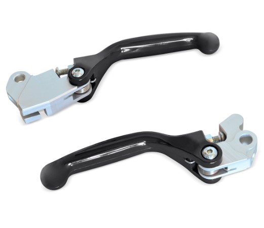 MANETE FREIO/EMBREAGEM CRF 230/CRF 250F RETRATIL PRETO (OBS)