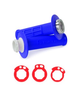 MANOPLA BIKER LOCK ON CRF 250/450R/X/YZ 250F/KXF 04/17 AZUL
