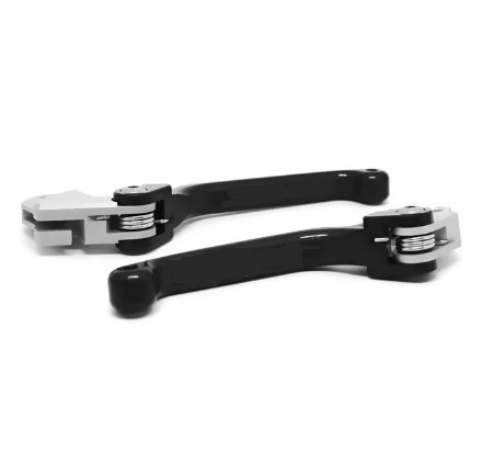 MANETE FREIO/EMBREAGEM KXF 250/450 19/23 RETRATIL PRETO