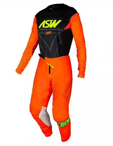 CONJUNTO ASW PODIUM VERTICE 21 LARANJA PRETO 38/P  EAN  7908377109698