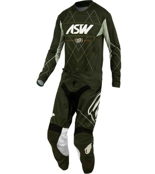 CAMISA ASW PODIUM VERTICE 21 VERDE ESCURO BRANCO M  EAN  7908377116467