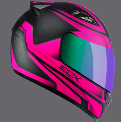 CAPACETE EBF E0X FROST PFO/ROS 58
