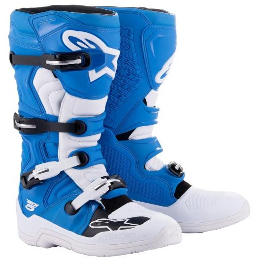 BOTA ALPINESTARS TECH 5 AZUL BRANCO 10  EAN  8059347051833