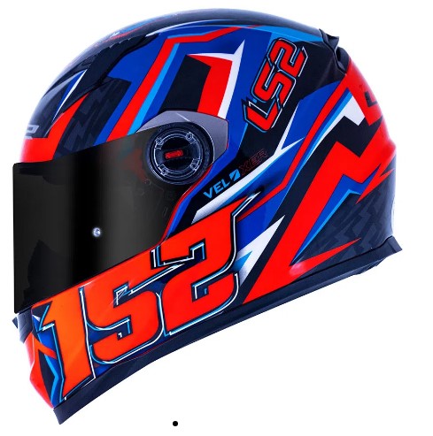 CAPACETE LS2 FF358 VELOXER ORANGE 56/S