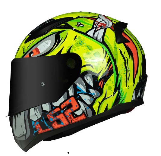 CAPACETE LS2 RAPID FF353 BADASS YELLOW 60/L