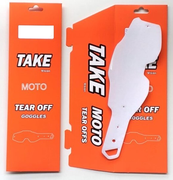 TEAR OFF OCULOS 100% STANDARD RC2/AC2/ST2 C/ 10