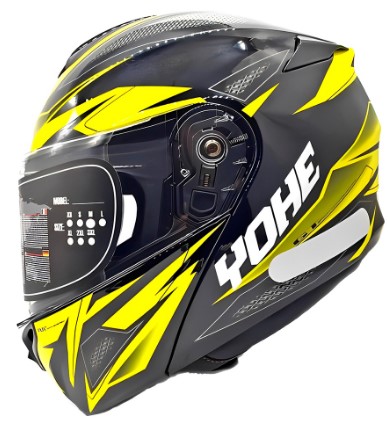 CAPACETE YOHE NEW PRATIK SUMMER PTO/VD 58