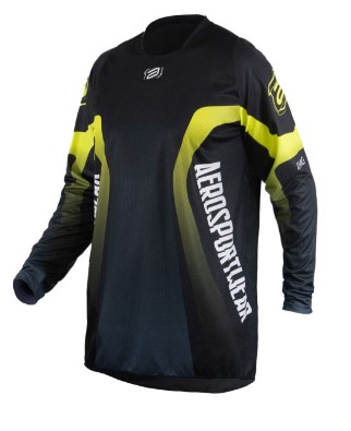 CAMISA ASW IMAGE WAY 24 PRETO AMARELO FLUO M  EAN  7908377154582