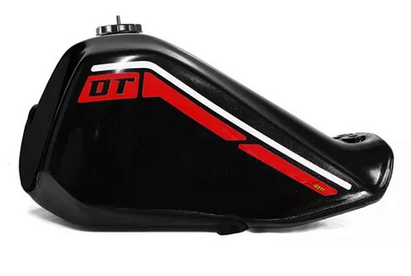 TANQUE DT 180 PLASTICO 9L PRETO COM ADESIVO