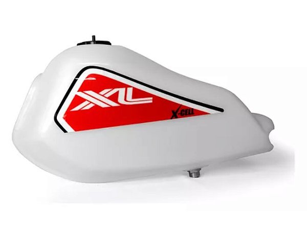 TANQUE XL 250 PLASTICO 9L BRANCO COM ADESIVO