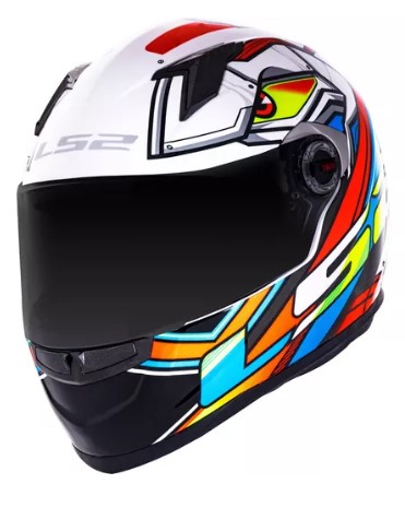 CAPACETE LS2 FF358 XDRON NEON ORANGE 58/M