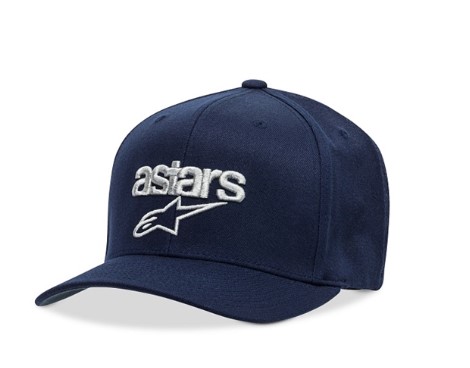 BONE ALPINESTARS HERITAGE BLAZE AZUL MARINHO CINZA S/M  EAN  8033637703701