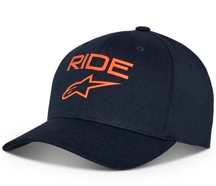 BONE ALPINESTARS RIDE TRANSFER AZUL MARINHO LARANJA S/M  EAN  8059175306952