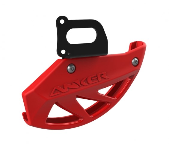 PROTETOR DISCO CRF 250F VERMELHO TRASEIRO