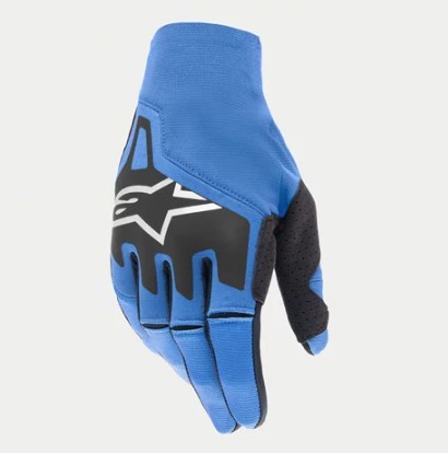 LUVA ALPINESTARS TECHSTAR 24 AZUL PRETO BRANCO L  EAN  8059347246314