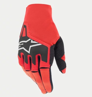 LUVA ALPINESTARS TECHSTAR 24 VERMELHO PRETO L  EAN  8059347246062