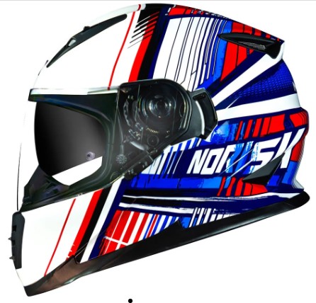 CAPACETE NORISK FF302 ADVANCE WHITE 60/L