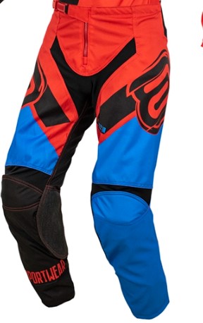 CALÇA ASW IMAGE MOTO DNA 22 ACID RED AZUL ROYAL 40  EAN  7908377148963