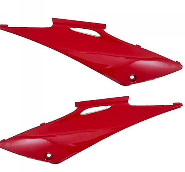 TAMPA LATERAL BROS 150 11/12 VERMELHO CLIVIA