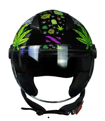 CAPACETE NORISK ORION MAGIC SEEDS GREEN 60/L