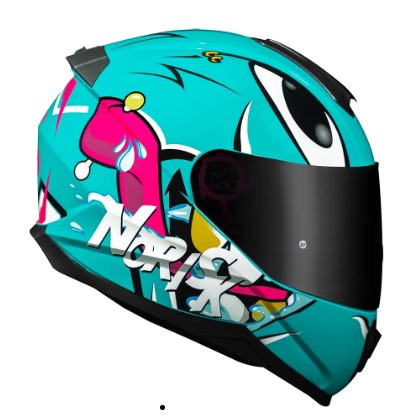 CAPACETE NORISK RAZOR MAD BLUE 58/M