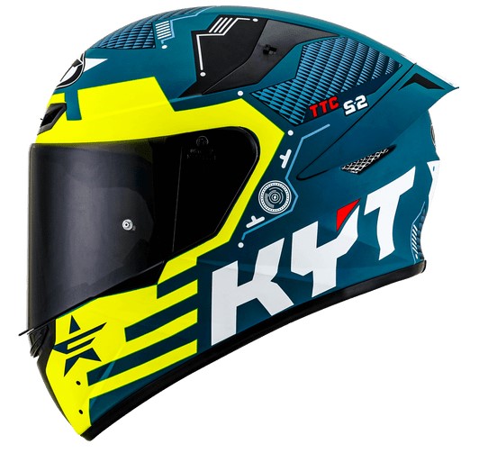 CAPACETE KYT TT-COURSE FUSELAGE YELLOW (GLOSS) L