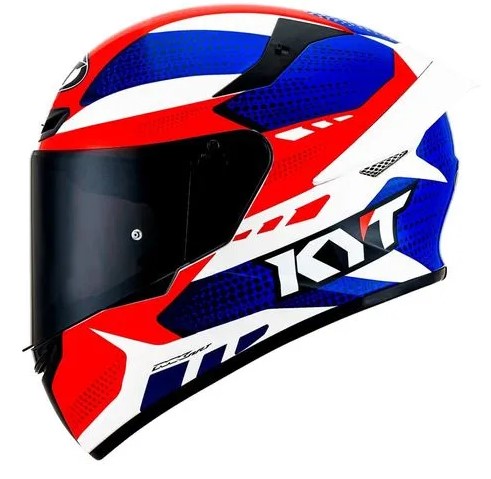 CAPACETE KYT TT-COURSE GEAR BLUE/RED M