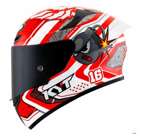 CAPACETE KYT TT-COURSE SUPER MARIO REPLICA L