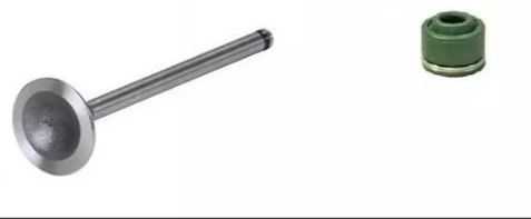 VALVULA ESCAPE TITAN 150 09...+ RETENTOR VALVULA