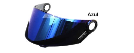 VISEIRA CAPACETE LS2 FF358 BLUE REVO