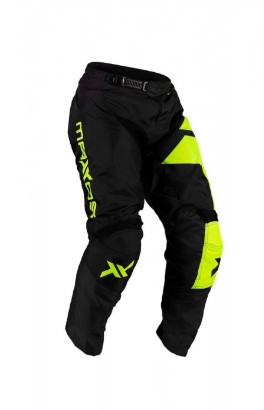 CALÇA MATTOS RACING INFANTIL ICON - AM FLUOR PRETO M