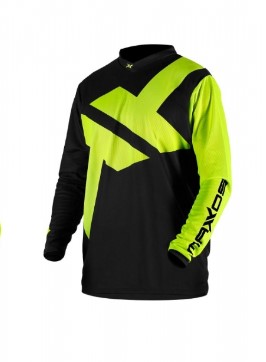 CAMISA MATTOS RACING INFANTIL ICON - AM FLUOR PRETO M