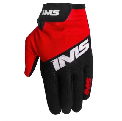 LUVA IMS ATTACK PRETO/VERMELHO 2023  M