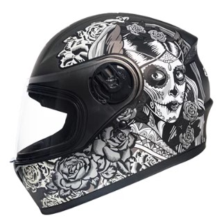 CAPACETE JOY23 STRIKE TATTOO GRAFITE 60