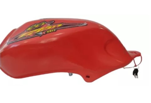 TANQUE TITAN 00 PLASTICO 11L VERMELHO COM ADESIVO + TAMPA